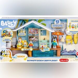 Bluey Ultimate Beach Cabin Playset